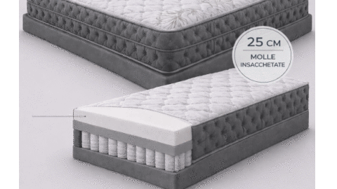 Materasso Arabic 800 Memory cm.80×190